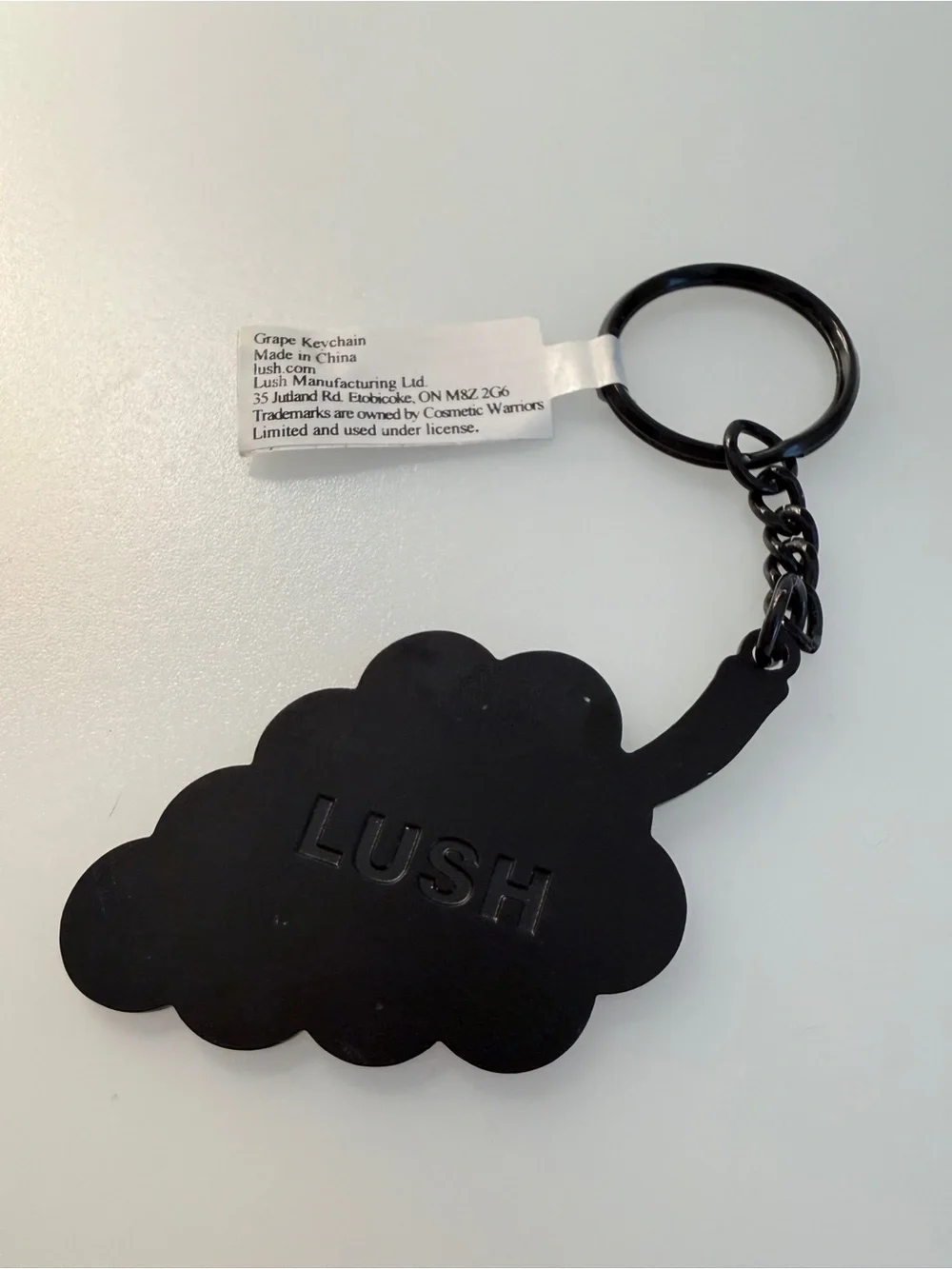 Lush Kitchen Exclusive Purple Grape Key Keychain